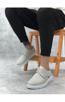 DMR Elegance Ba0003 Bağcıklı Klasik Spor Keten Beyaz Taban Casual Erkek Ayakkabı Rekli DMR Elegance Ba0003 Bağcıklı Klasik Spor Keten Beyaz Taban Casual Erkek Ayakkabı Rekli