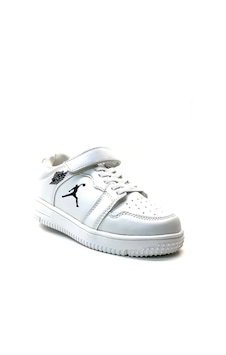 Lescon Cool Haykat Çocuk Bantlı Sneaker Beyaz Lescon Cool Haykat Çocuk Bantlı Sneaker Beyaz