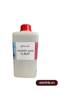 Edlab 1 Litre Izopropil Alkol % 99.97 SERTİFİKALI Edlab 1 Litre Izopropil Alkol % 99.97 SERTİFİKALI