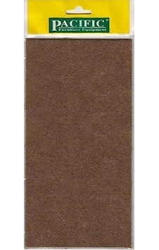 Pacific Yapışkanlı Dikdörtgen Keçe 120X240 Mm. Kahve Pacific Yapışkanlı Dikdörtgen Keçe 120X240 Mm. Kahve