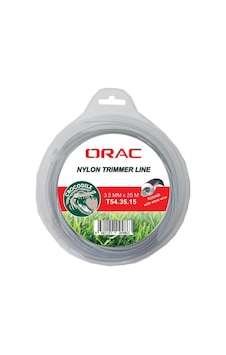 Orac 3.50 MM 24 M Yuvarlak Telli Gri Tırpan Misinası Orac 3.50 MM 24 M Yuvarlak Telli Gri Tırpan Misinası