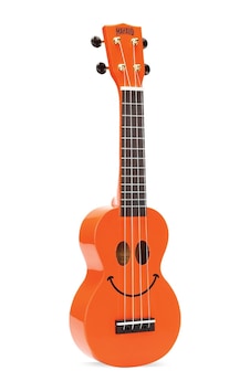 Mahalo U-smile Soprano Ukulele Turuncu Mahalo U-smile Soprano Ukulele Turuncu