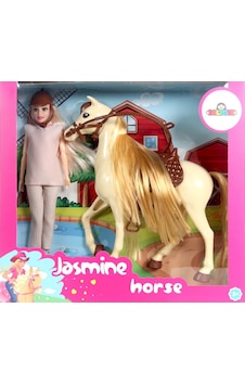 Jasmine Atlı Bebek Bej-Kahve Jasmine Atlı Bebek Bej-Kahve