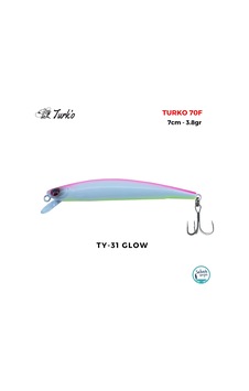 Turko 70mm 3.8gr Maket Balık Ty-31 Glow Turko 70mm 3.8gr Maket Balık Ty-31 Glow