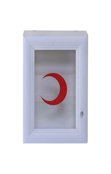 Orka Ahşap Ecza Dolabı