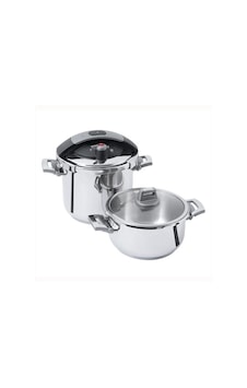 Pierre Cardin 4 Parça Düdüklü Tencere Seti Taste Gri 4-7 L Gri Pierre Cardin 4 Parça Düdüklü Tencere Seti Taste Gri 4-7 L Gri