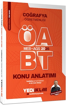 Yediiklim Yayınları 2026 Meb Ags Öabt Coğrafya Öğretmenliği Konu Anlatımı Yediiklim Yayınları 2026 Meb Ags Öabt Coğrafya Öğretmenliği Konu Anlatımı