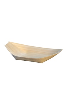 Tahta Kayık Tabak 6,5x11,5 cm - 50 Adet