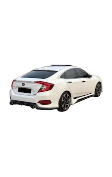 Honda Civic Fc5 Sedan 2015-2018 Sonrası Mugen Marşpiyel Takımı Plastik Honda Civic Fc5 Sedan 2015-2018 Sonrası Mugen Marşpiyel Takımı Plastik