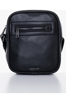 Calvin Klein Ck Elevated Pu Repor, Bax Siyah Erkek Çanta