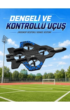 Lb Savaş Uçağı Tasarımlı Drone 2.4g Uzaktan Kumandalı 360 Takla Jiroskop Tek Tuş Kalkış İniş Lb Savaş Uçağı Tasarımlı Drone 2.4g Uzaktan Kumandalı 360 Takla Jiroskop Tek Tuş Kalkış İniş