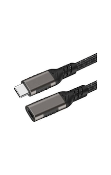 Lexroo Extension Usb3.2 Type-c Pd Uzatma Kablosu 100w 20gbps 4k 60hz 3 Metre - Siyah Lexroo Extension Usb3.2 Type-c Pd Uzatma Kablosu 100w 20gbps 4k 60hz 3 Metre - Siyah