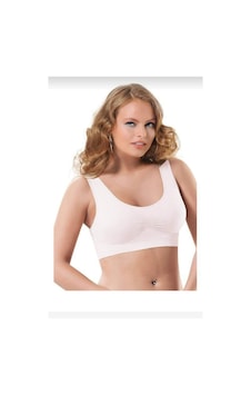 Nbb 2411 Bayan Seamless Dikişsiz Pedli Toparlayıcı Büstiyer 2 Adet Beyaz Nbb 2411 Bayan Seamless Dikişsiz Pedli Toparlayıcı Büstiyer 2 Adet Beyaz
