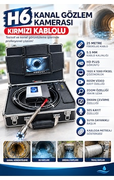 Kanal Gözlem Kamerası 25 Metre Kanal Gözlem Kamerası 25 Metre