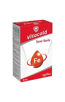 Vitamaks Vitacold Demir Damla 30 ML Vitamaks Vitacold Demir Damla 30 ML