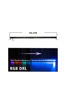 Offroad Sis Lambası Beyaz 200w 106,7 Cm Beyaz-sarı Gündüz Ledli 12-36v Adet / Lass360-3