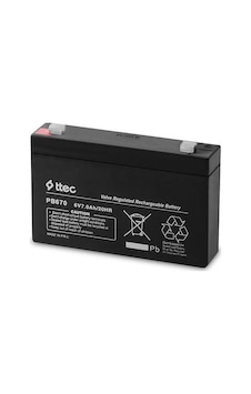 Ttec 6 Volt 7 A Akü - 6v 7 Ah Bakımsız Kuru Akü 2022 Üretim Ttec 6 Volt 7 A Akü - 6v 7 Ah Bakımsız Kuru Akü 2022 Üretim