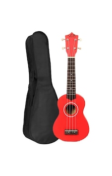 Puka UK-21RD Soprano Ukulele Kırmızı + Kılıf Puka UK-21RD Soprano Ukulele Kırmızı + Kılıf
