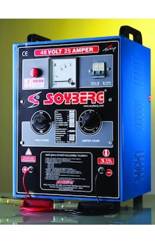 Soyberg 425 Akü Şarj Cihazı 48 Volt 25 Amper Soyberg 425 Akü Şarj Cihazı 48 Volt 25 Amper