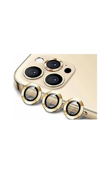 Apple Uyumlu iPhone 12 Pro Max Metal Çerçeveli 3'lü Kamera Lens Koruyucu-gold Apple Uyumlu iPhone 12 Pro Max Metal Çerçeveli 3'lü Kamera Lens Koruyucu-gold
