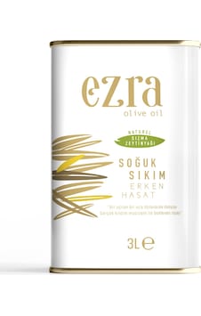 Ezra Olive Oil Naturel Sızma Soğuk Sıkım Erken 2025-2026 Hasat Zeytinyağı 3 L Ezra Olive Oil Naturel Sızma Soğuk Sıkım Erken 2025-2026 Hasat Zeytinyağı 3 L