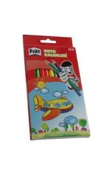 Pritt Boya Kalemi Jumbo Üçgen 12'li Karton Kutu Pritt Boya Kalemi Jumbo Üçgen 12'li Karton Kutu