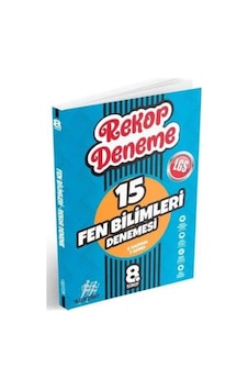 8 Sınıf Fen Bilimleri Rekor Deneme Startfen Yayınları 8 Sınıf Fen Bilimleri Rekor Deneme Startfen Yayınları