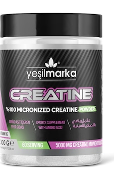 Yeşilmarka Vegan Creatine 300 Gr Yeşilmarka Vegan Creatine 300 Gr