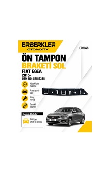 Fiat Egea 2015- Ön Tampon Braketi Sol Uyumlu No: 52082388 - Erb818 Fiat Egea 2015- Ön Tampon Braketi Sol Uyumlu No: 52082388 - Erb818