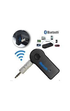 Kablosuz Lg Iphone Android Bluetooth Aux Araç Kiti Siyah