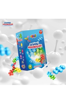 Eğitici Ve Eğlenceli Sevimli Moleküller - 18 Parça 65542784