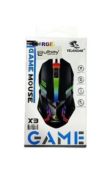 Rgb Kutulu Oyuncu Mouse Belirtilmemis