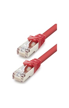 Yüksek Hızlı Cat7 Ethernet Patch Kablosu 60 Cm Kırmızı Yüksek Hızlı Cat7 Ethernet Patch Kablosu 60 Cm Kırmızı