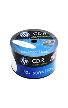 Hp Cd-r 700mb/80min Printable 50li Shrink Hp Cd-r 700mb/80min Printable 50li Shrink