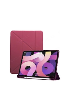 Apple iPad Uyumlu 11. A16 11inç/10. 10.9inç İle Uyumlu Kılıf Kalem Bölmeli Trifolding Case Clementıne Sku: Zeusb0dwn9f57r Arka Kapak
