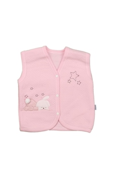 Tonton Baby Bebek Yeleği 302 3 - 6 Ay 62 CM Pembe