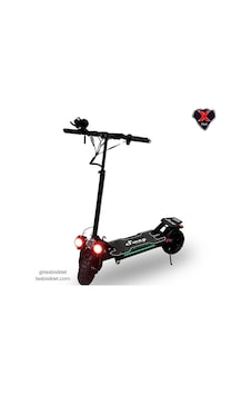 Elektrikli Scooter 1000w Amortisörlü Yb-f7 Sway 2024 Siyah