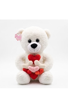 04050 45 Cm Çok Kalpli Ayıcık Peluş Oyuncak Çok Renkli 04050 45 Cm Çok Kalpli Ayıcık Peluş Oyuncak Çok Renkli
