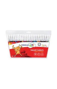 Pensan Keçeli Boya Kalemi 24 Renk Pensan Keçeli Boya Kalemi 24 Renk