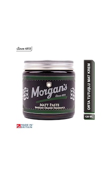 Morgan's Pomade Matt Paste Brazilian Orange - Mat Görünümlü Orta Tutuşlu Şekillendirici Krem 120 ML Morgan's Pomade Matt Paste Brazilian Orange - Mat Görünümlü Orta Tutuşlu Şekillendirici Krem 120 ML