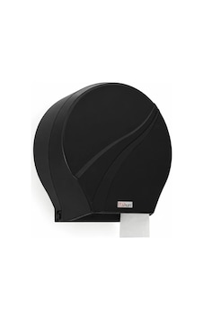 Flosoft Mini Jumbo Tuvalet Kağıdı Aparatı Siyah F165s