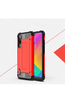 Kilifone - Xiaomi Uyumlu Mi A3 - Kılıf Çift Katman Zırh Tank Crash Military Kapak - Kırmızı