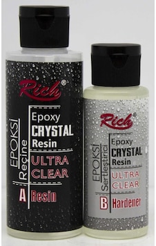 Kristal Reçine 130 Cc + 65 Cc Şeffaf