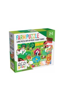 HEADU ECOPLAY SHAPED PUZZLE FARM (2-5 YAŞ)
