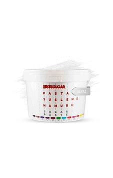 Şeker & Sugar Şeker Hamuru 2,5 Kg Beyaz