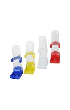 100 Ml Boyutunda Suluğa Sahip 2 Adet Muhabbet Kuşu Seti Beyaz 100 Ml Boyutunda Suluğa Sahip 2 Adet Muhabbet Kuşu Seti Beyaz