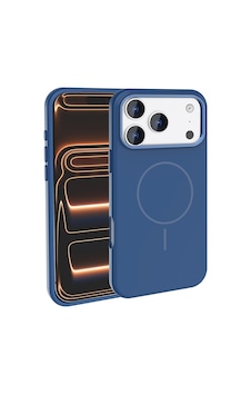 İphone 18 Pro Max Kılıf M-safe Şarj Özellikli Metal Kamera Çerçeveli Zore Edi Silikon Kapak - Lacive Lacivert İphone 18 Pro Max Kılıf M-safe Şarj Özellikli Metal Kamera Çerçeveli Zore Edi Silikon Kapak - Lacive Lacivert