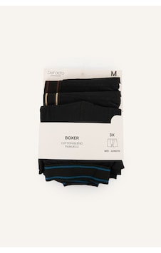 Defacto Regular Fıt Beli Lastikli 3lü Boxer I1507ax26aubk81 Siyah-bk81 Defacto Regular Fıt Beli Lastikli 3lü Boxer I1507ax26aubk81 Siyah-bk81