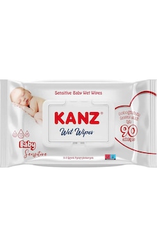 Kanz Islak Mendıl Havlu Sensıtıve Baby 90'Lı Kanz Islak Mendıl Havlu Sensıtıve Baby 90'Lı