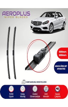 Aeroplus Mercedes E Serisi W212 Muz Silecek Takımı 2014-2016 Aeroplus Mercedes E Serisi W212 Muz Silecek Takımı 2014-2016